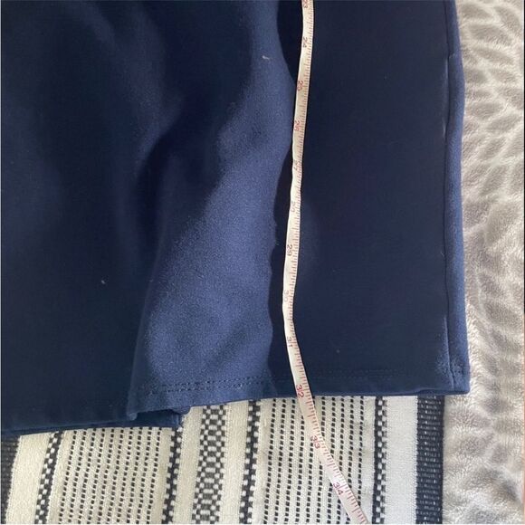 Charlotte Russe Midi Sheath‎ Dress XS Navy Blue Long Sleeve Y2K Cut Out Bodycon - Picture 7 of 8